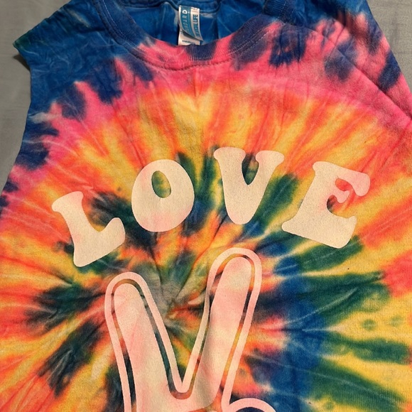 Tie dye ZTA muscle Tee - Picture 2 of 4
